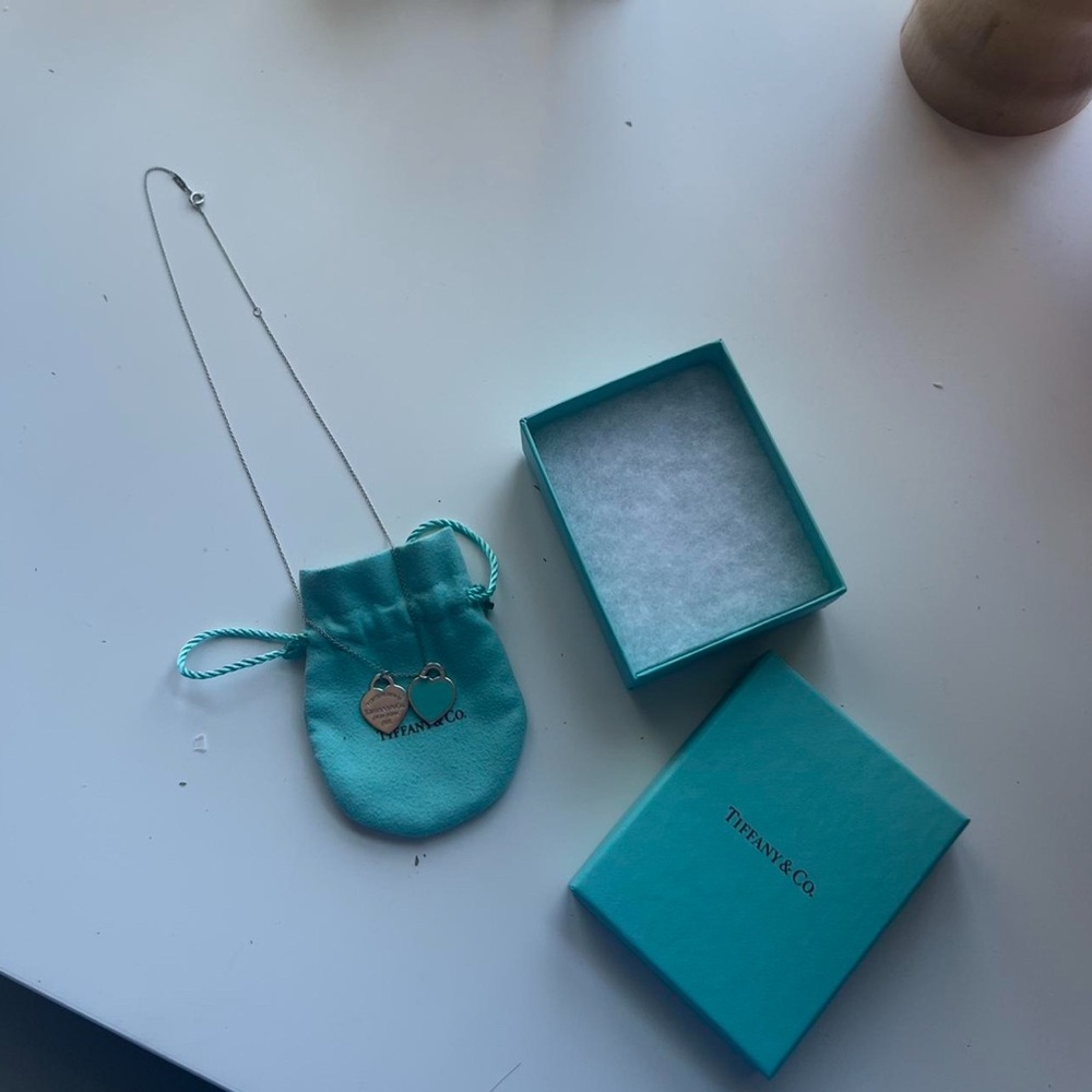 Tiffany & Co. Return to Tiffany Heart Tag Pendant Silver Necklace